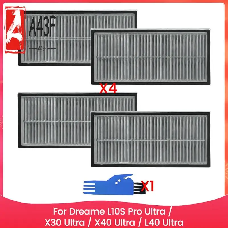 

A43F-Hepa Filters For Dreame L10S Pro Ultra / X30 Ultra / X40 Ultra / L40 Ultra Robot Vacuum Cleaner Replacement Parts