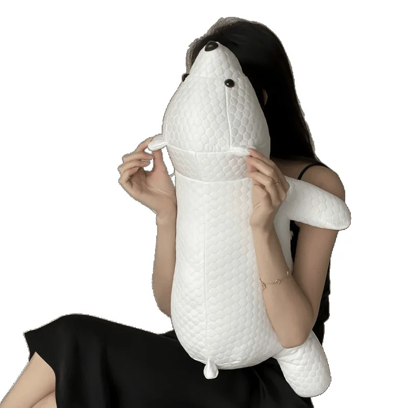 

New Ice Doudou Ice Silk 3D Cool Polar Bear Pillow Doll Sleeping Pillow Sleeping Pillow on the Bed