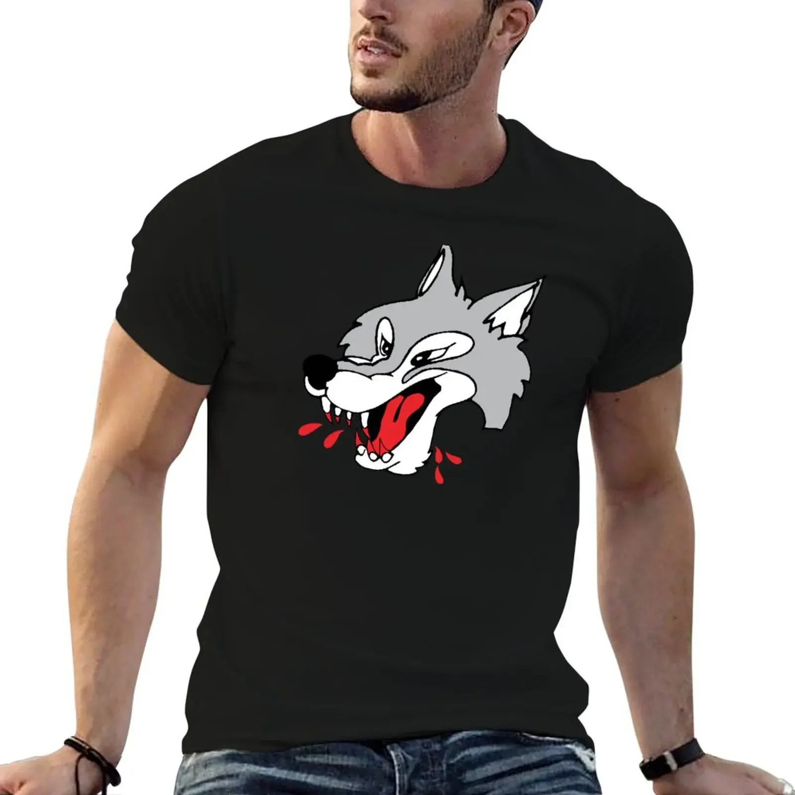 Sudbury Wolves logo T-Shirt Aesthetic clothing vintage t shirts anime figures hippie clothes oversized t shirts for men