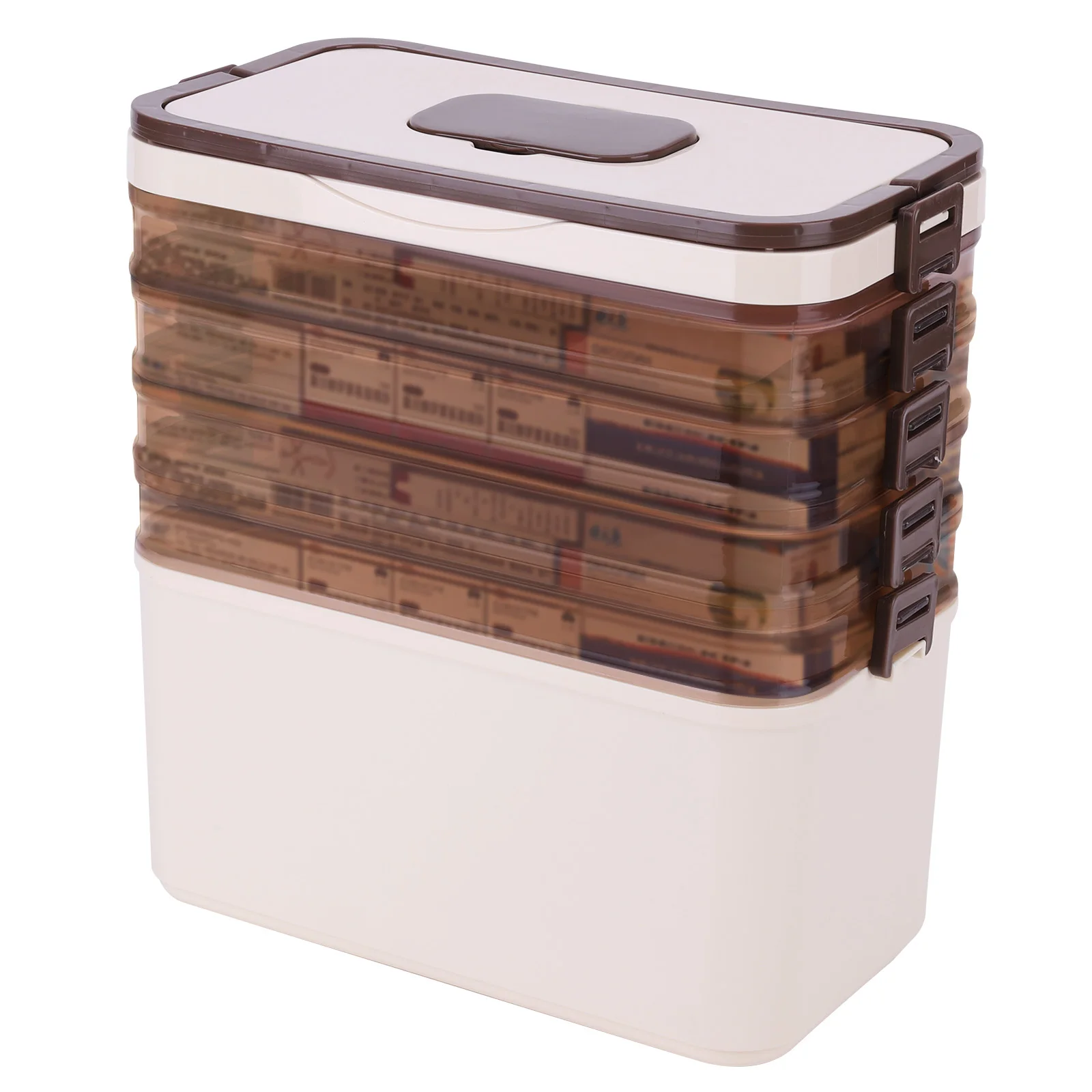 5 Layers Medicine Storage Box Medicine Cabinet First Aid Box Medicine Organizer for Home Office School