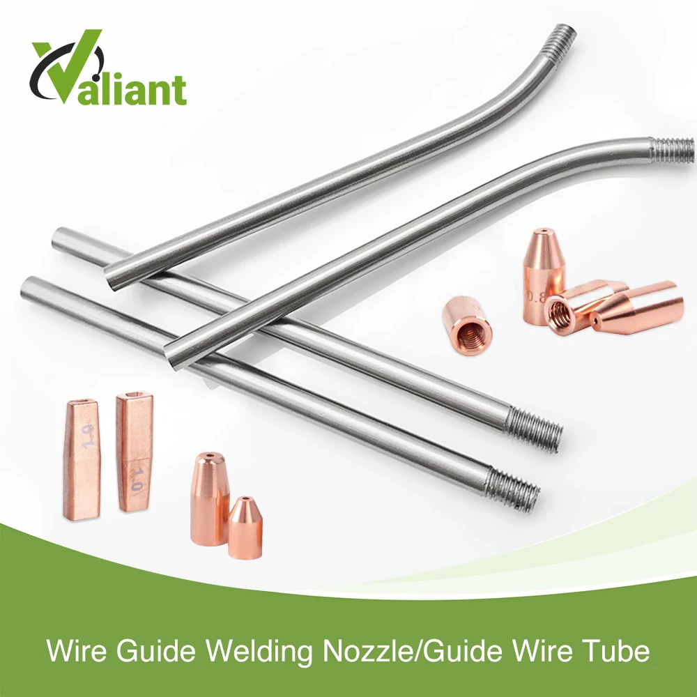 Wire Guide Laser Handheld Welding Wire Feeding Screw Rod Guide Wire Nozzle Copper Tip M5 Automatic Wire Filling Nozzle 1.2/1.6