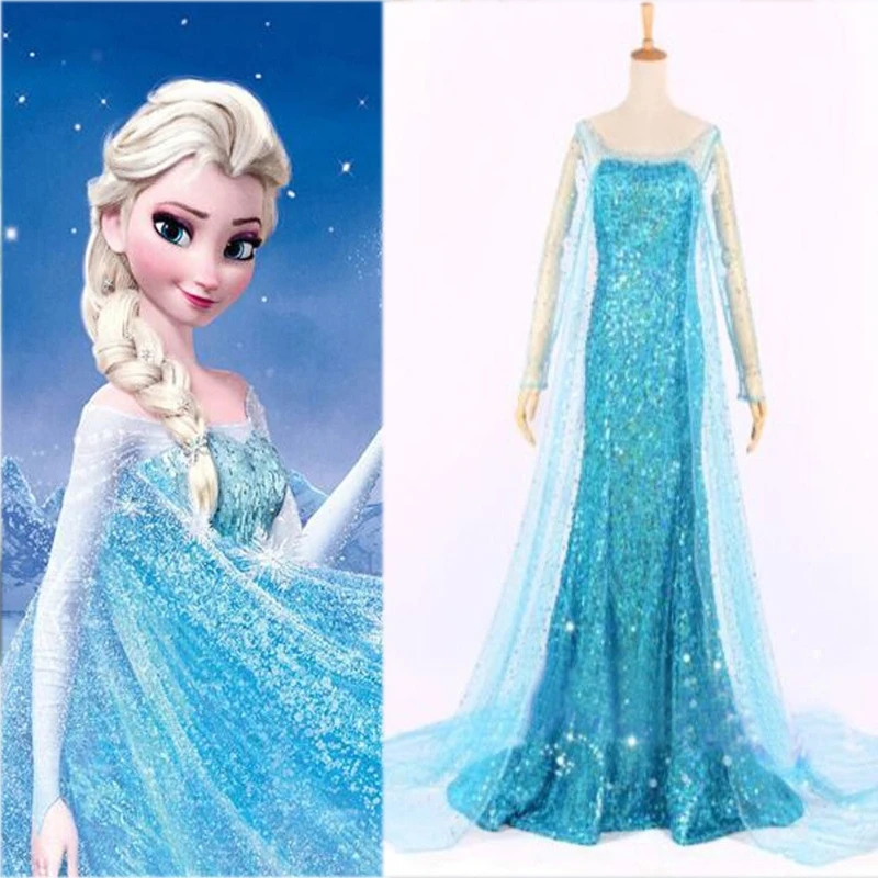 

2025 Frozen Cosplay Costume, Elsa Anna Performance Outfit Must-Have Stage Wear