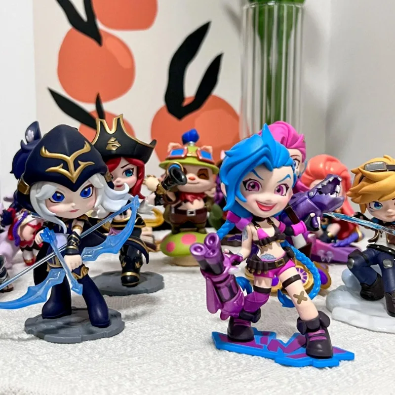 

League of Legends Classic Character Series Ornament Figure Jinx Ari Game Peripheral Model Gift Character Model Fine Ornament