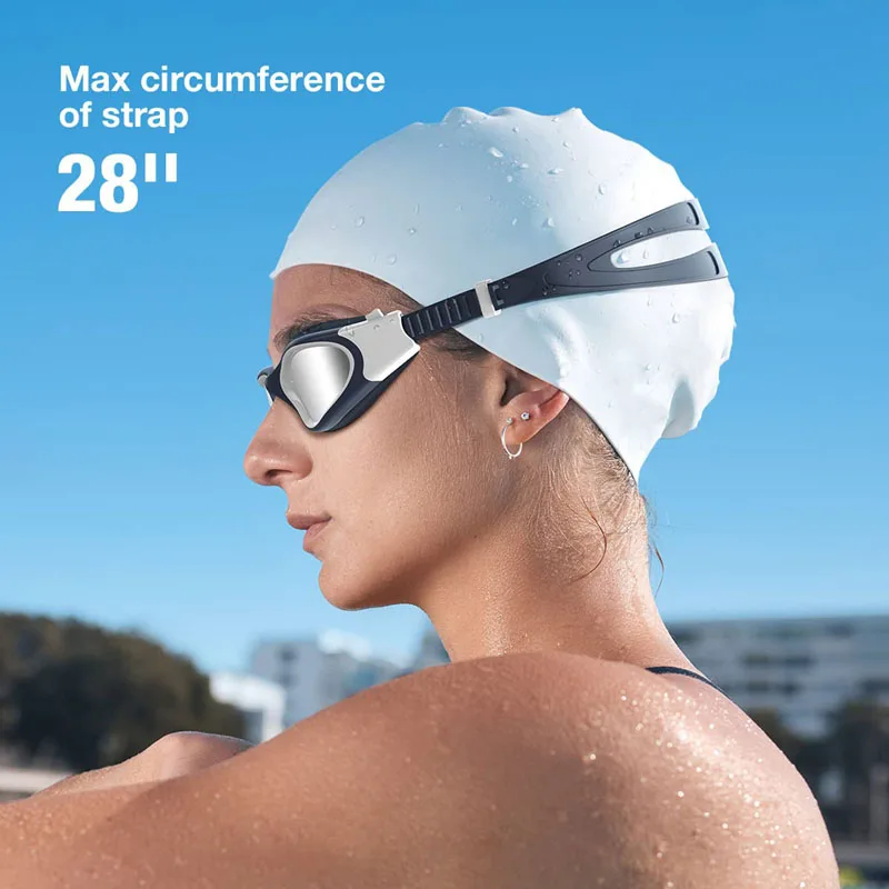 

Профессиональные очки для плавания, не протекающие, противотуманные, очки для дайвинга, защита от ультрафиолета, очки для плавания в бассейне для мужчин и женщин