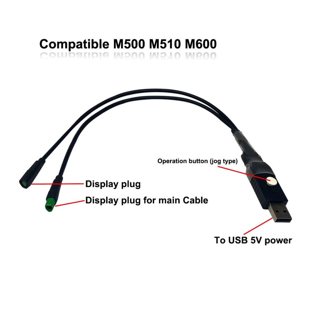 USB Programming Cable For Bafang For M400/G330 (CAN)  For M500/G520 CAN Protocol Middle Motor Electric Bicycle Accessories