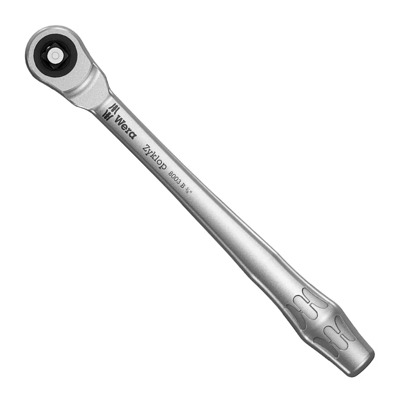 Llave de trinquete alemana Wera 8003ABC Square Drive Zyklop Importación de metal