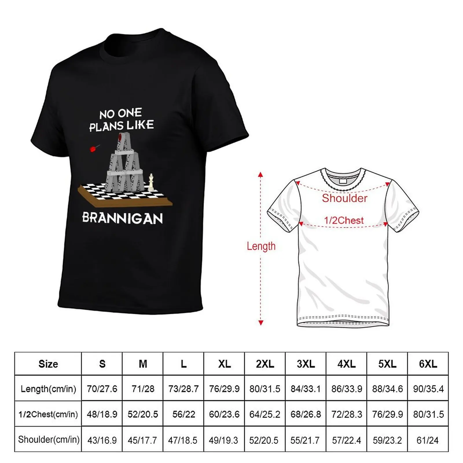 No One Plans Like Brannigan T-Shirt topping plus sizes shirts men