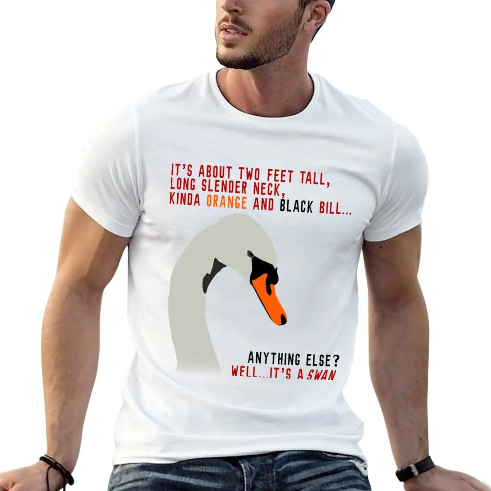 Hot Fuzz Swan Quote T-Shirt man t shirt summer anime tshirt t shirt man luxury T-shirt