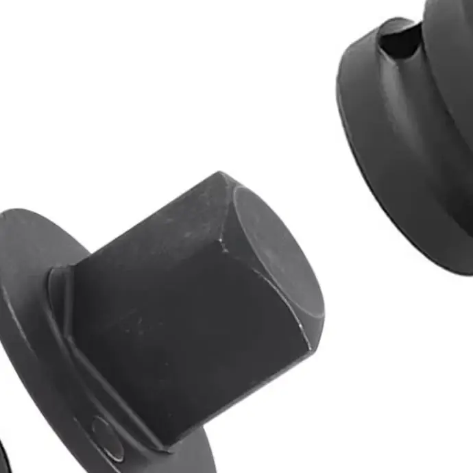 

Набор из 4 низкопрофильных переходников для ударных гайковертов: 3/4 на 1 дюйм, 1/2 на 3/4, 3/8 на 1/4.