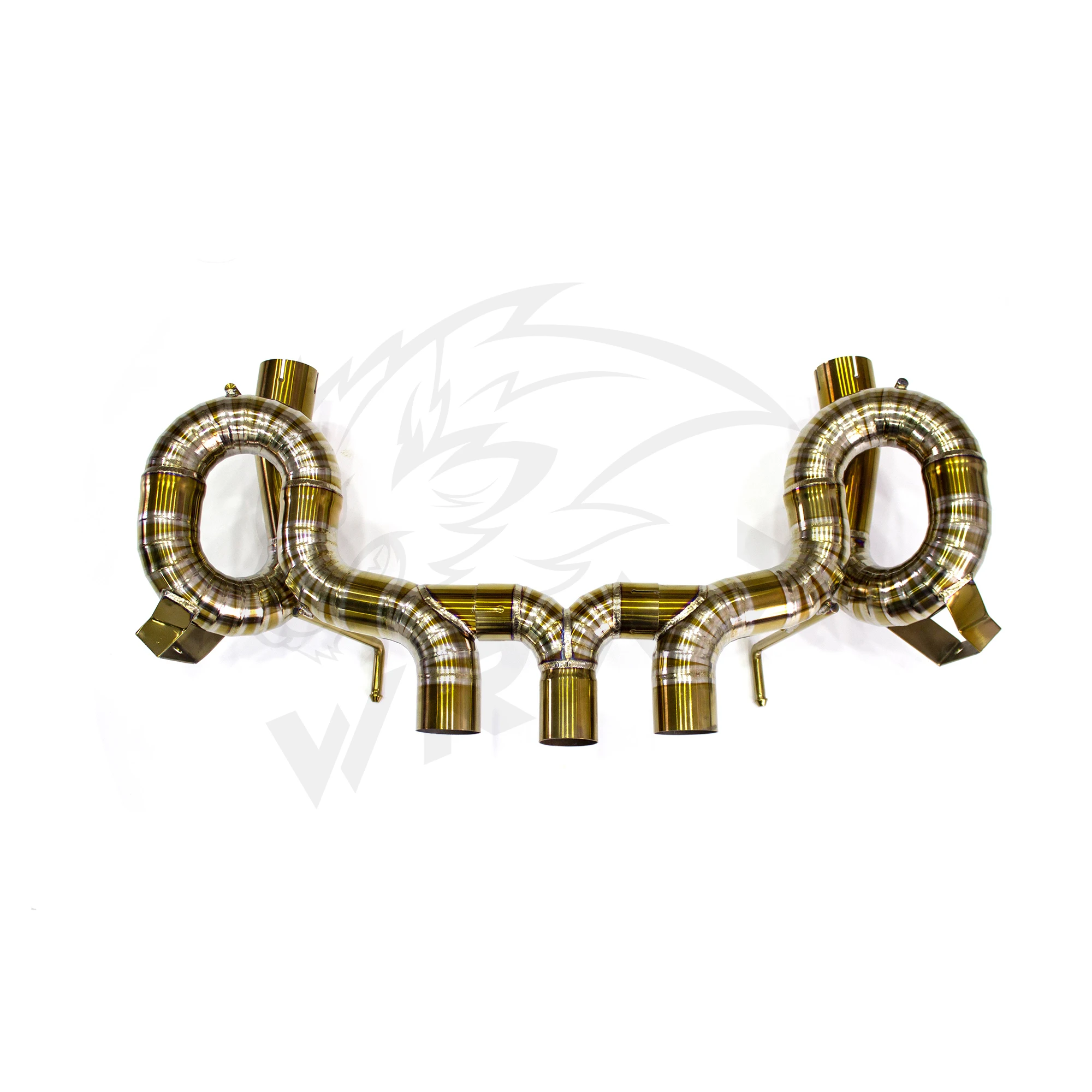 WRAX Exhaust Titanium Catback for Ferrari 458 Italia Spider Speciale F142,Aviation-grade titanium alloy