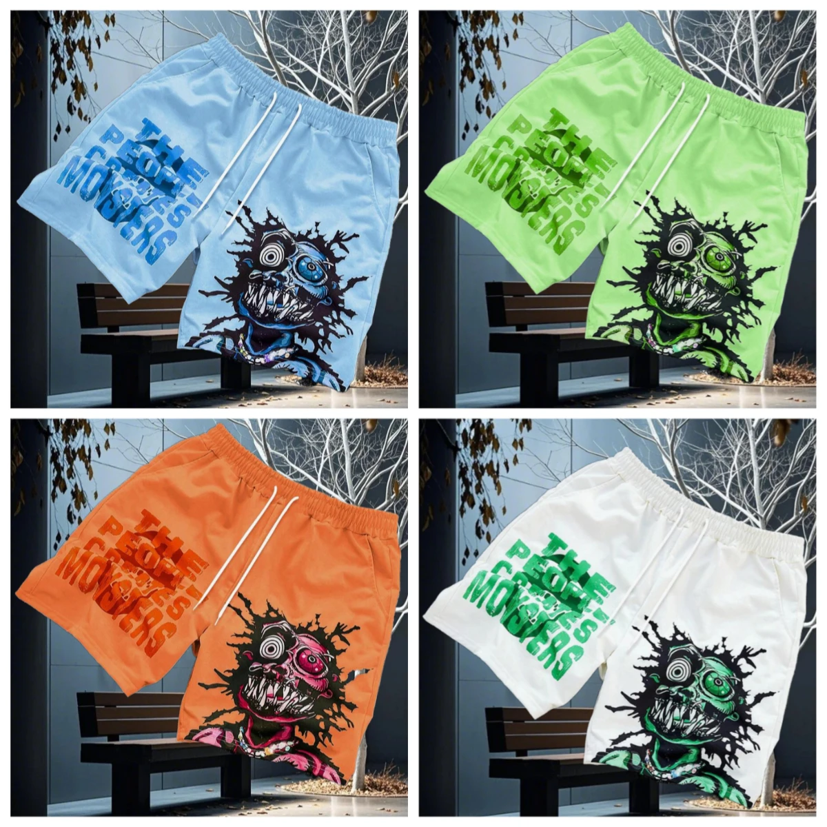 

25/26 новые летние шорты, мужские модные американские уличные модные мужские модные красивые спортивные шорты с 3D принтом на шнурке