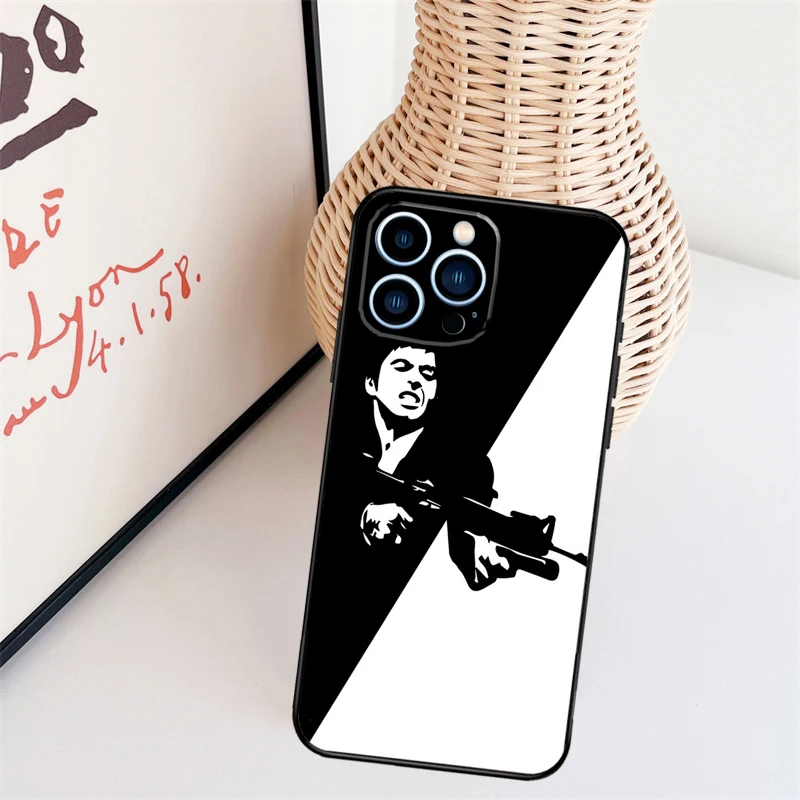 Scarface The World Is Yours Case For iPhone 16 15 Pro 12 13 Mini 11 14 Pro Max XS X XR Plus Back Cover