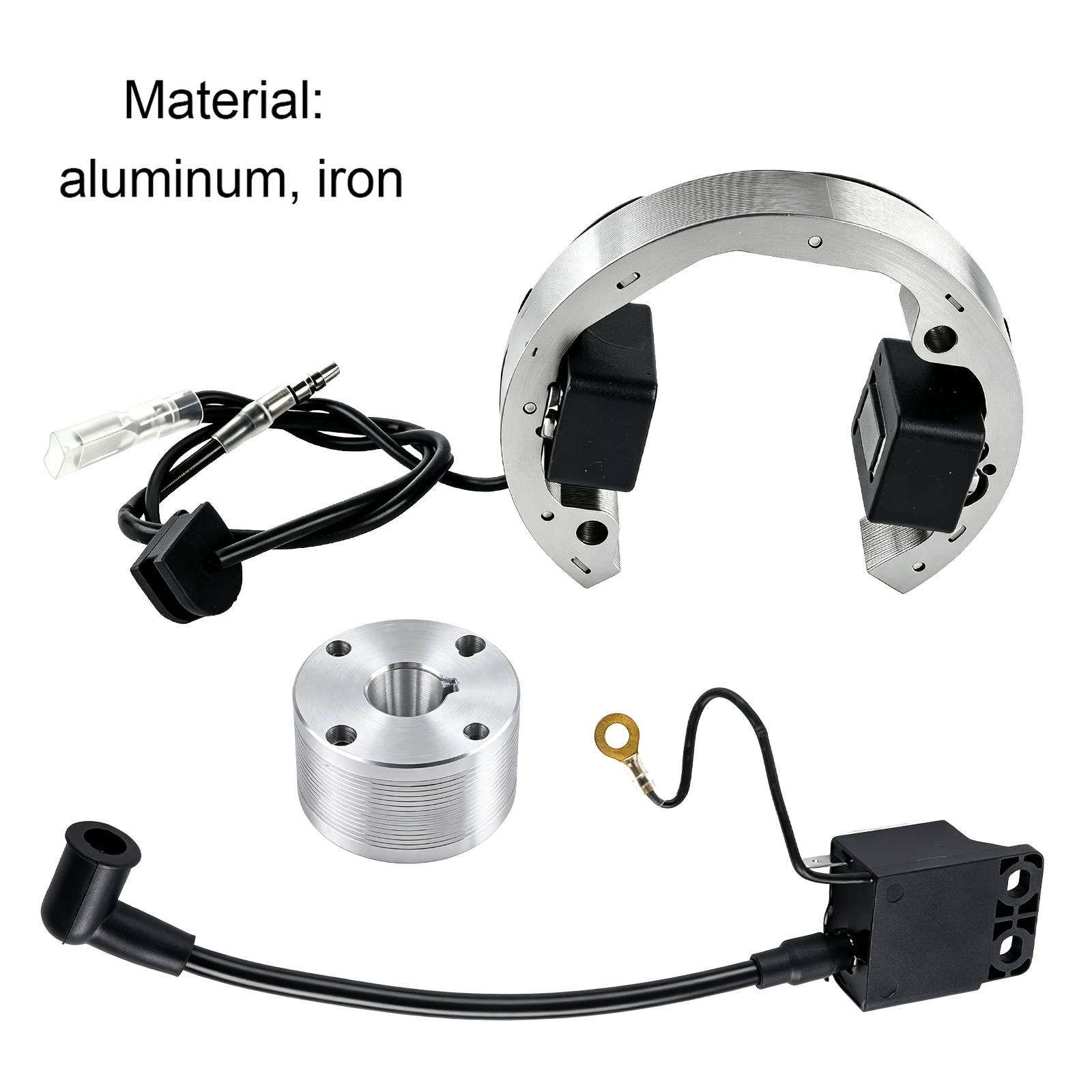 Ignition Coil Stator Rotor Flywheel Kit for 50cc 50 SX LC Pro Sr Jr Senior 2004-2007 Mini Dirt Pit Bike