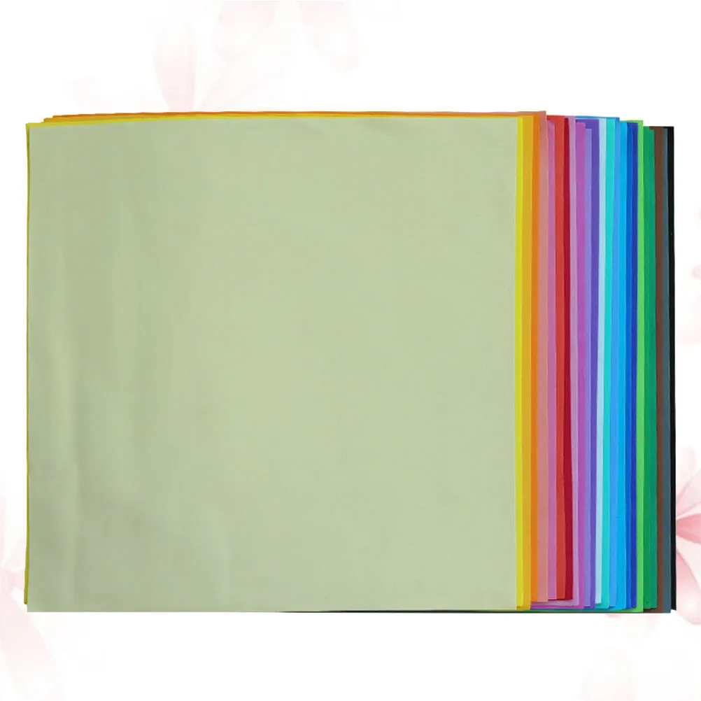 

20 Sheets 1Mm Thick Eva Foam Paper Bright Colors Highly Flexible Safe DIY Craft Material for Home Office School Decoration