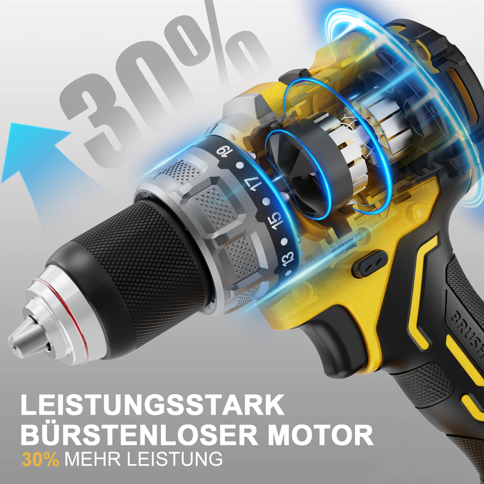 DC3420 20V Impact Driver 110N.M Brushless Cordless Screwdriver  Electric Impact Drill Compatible With DEWALT 20V MAX Battery