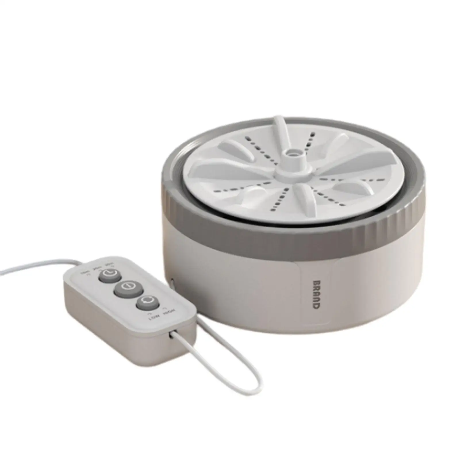Portable washing machine, versatile, USB powered, low noise, 12 cm diameter,