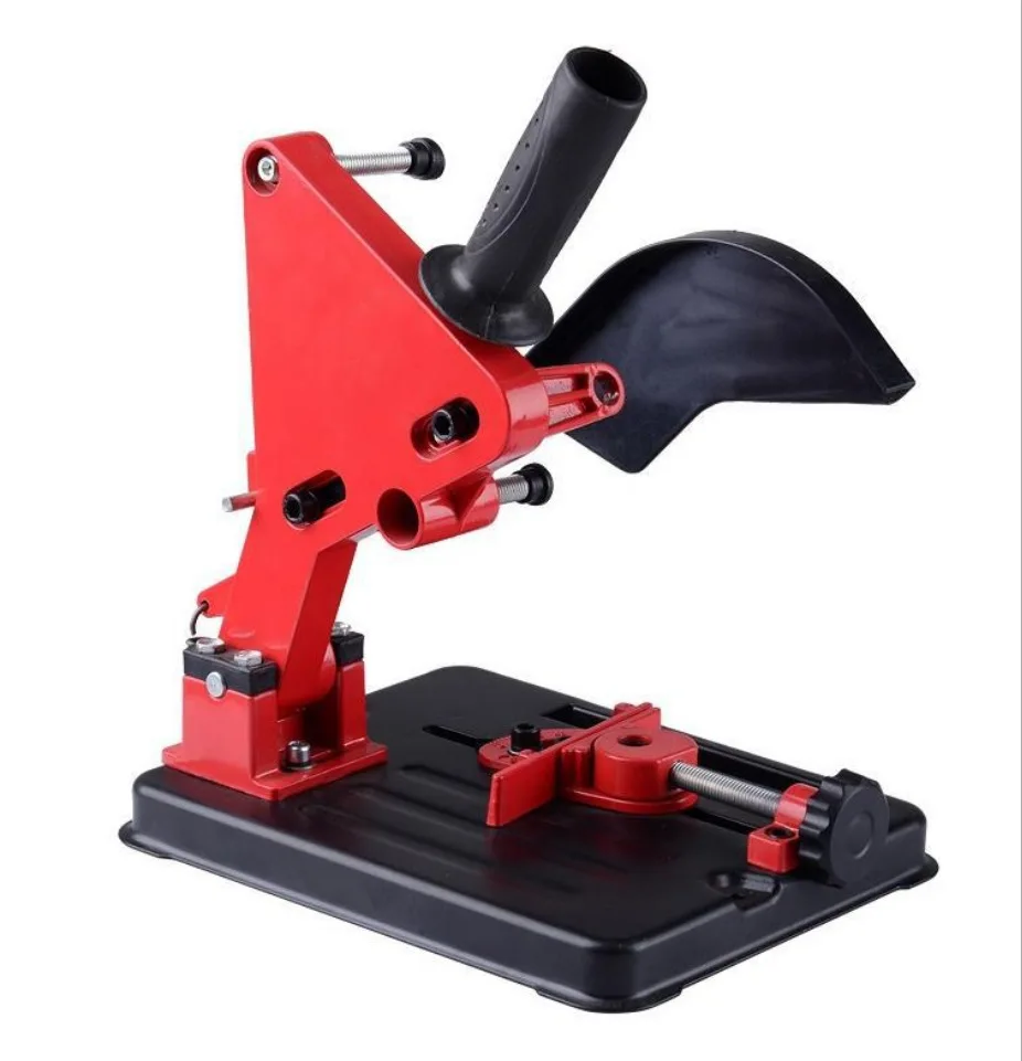 

Mini Angle Grinder Bracket Angle Grinder Variable Cutting Machine Bracket Full Iron Base Angle Grinder Accessories