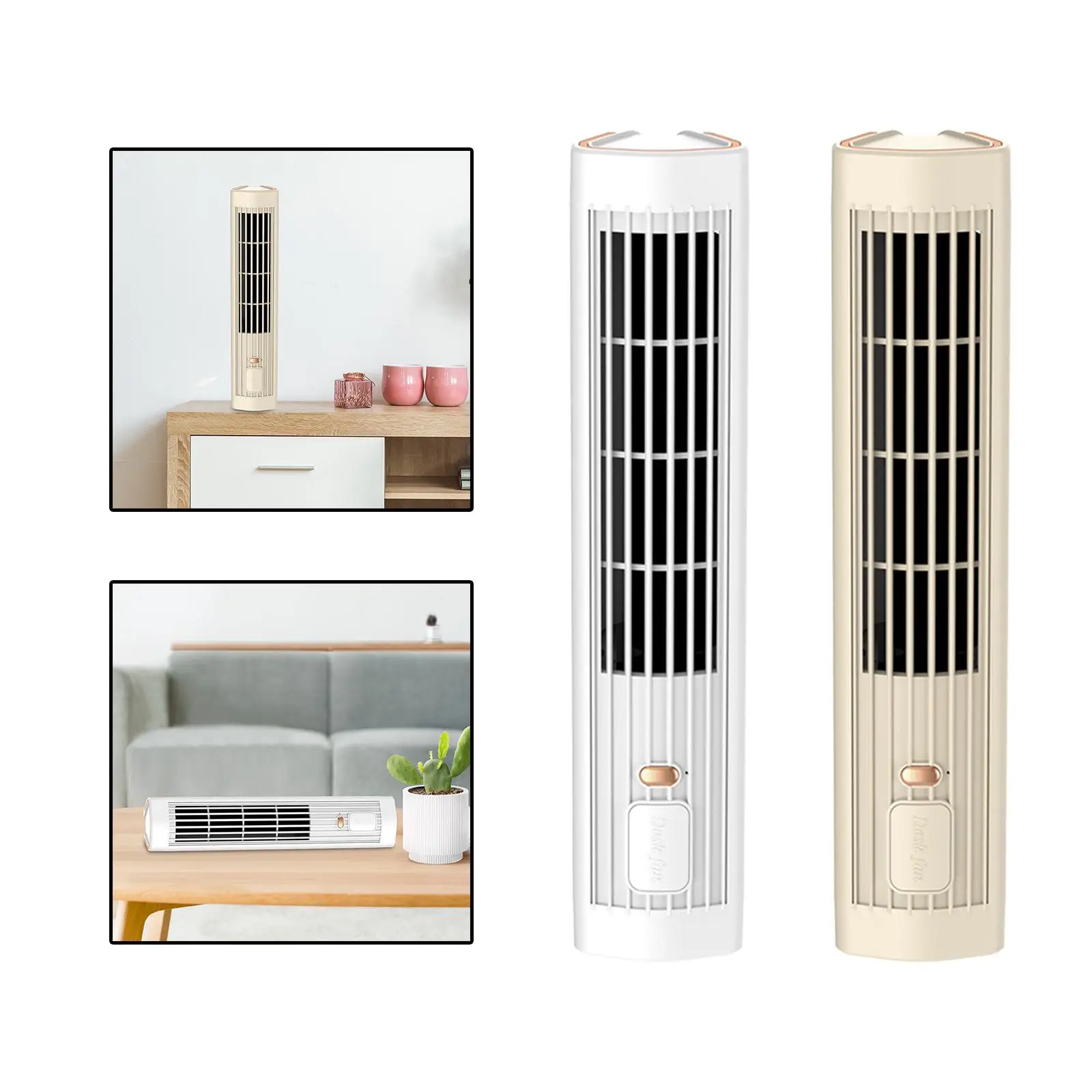 Ventilador de escritorio eléctrico multifunción, silencioso, Personal, sin aspas, para el hogar y la sala de estar