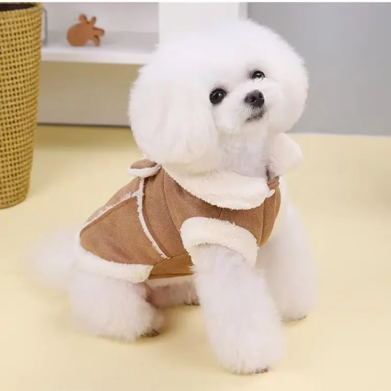 

Winter Dog Cotton Jacket Warm Pet Dogs Clothes for Small Medium Dogs Cats Puppy Coat French Bulldog Chihuahua Clothing Poodle