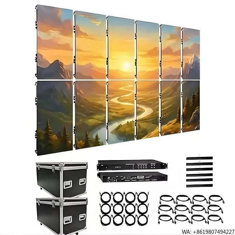 Multi Specification LED Display Screen Rental Custom Size Available for All Kinds of Temporary Commercial Activities