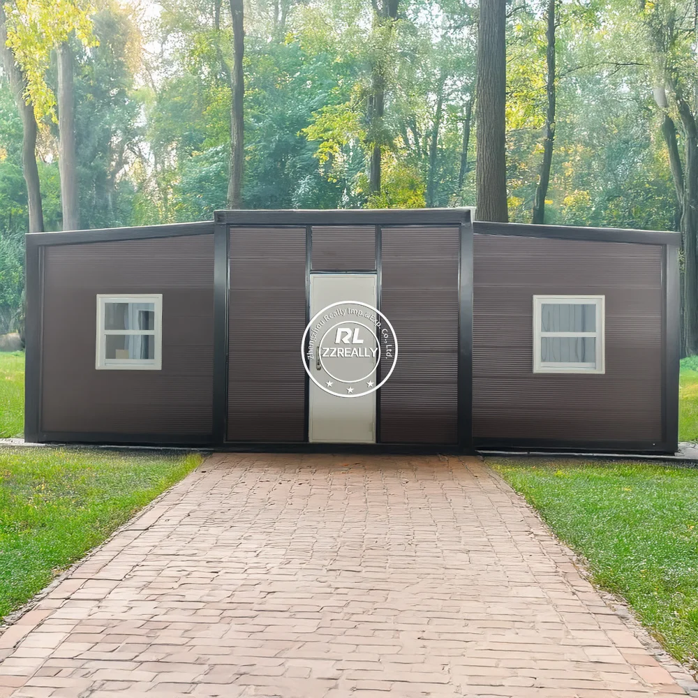 USA Standard Low Price Folding Container House 20FT Mobile Foldable Container House for Warehouse Office