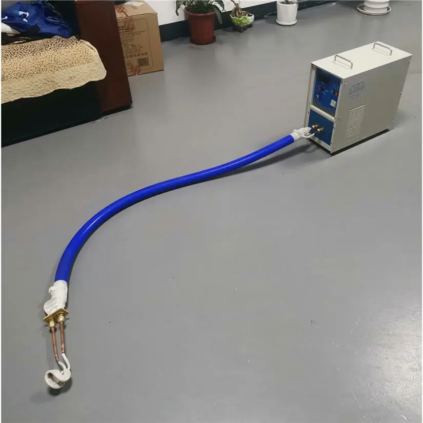 Remote Coil Induction Brazing Machine Brazing Welding Copper, Brass Pipe Joint tube brazing transformer copper bar connector
