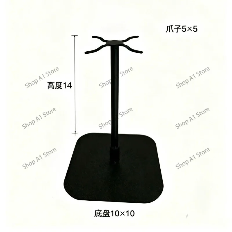 Wrought Iron Stone Display Stand, No Groove Required, Creative Holder for Strange Stone, Ornament Base