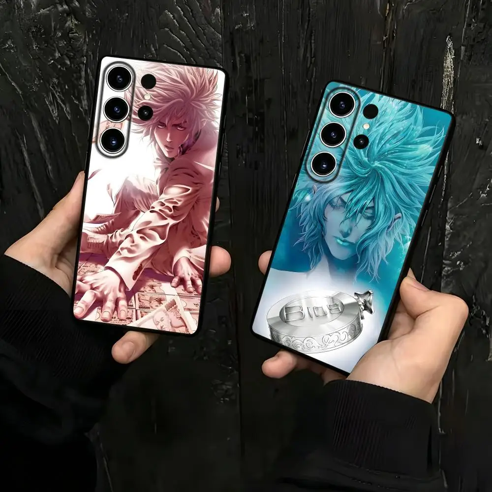 Anime Usogui Phone Case For Samsung Galaxy S26 S25 S24 S23 S22 S21 S20 Plus Ultra Note20 Soft Black