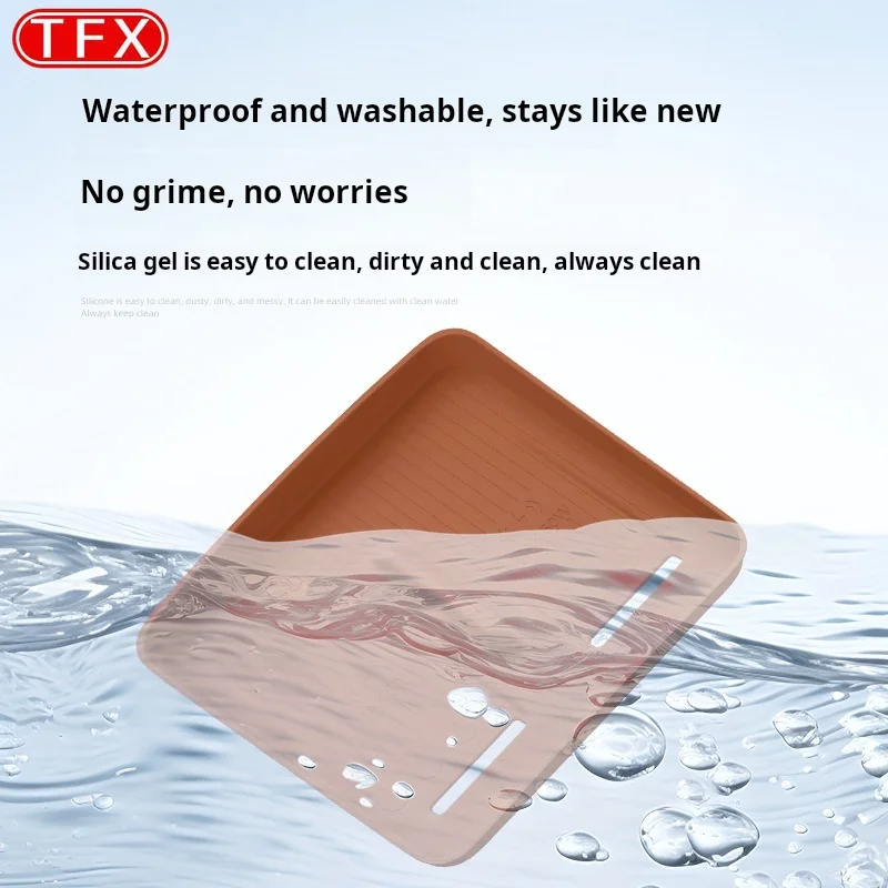 For BYD Leopard Titanium 7 2025 2026 Car Styling Wireless Charging Silicone Mat Anti-Slip Dustproof Interior Durable Accessories