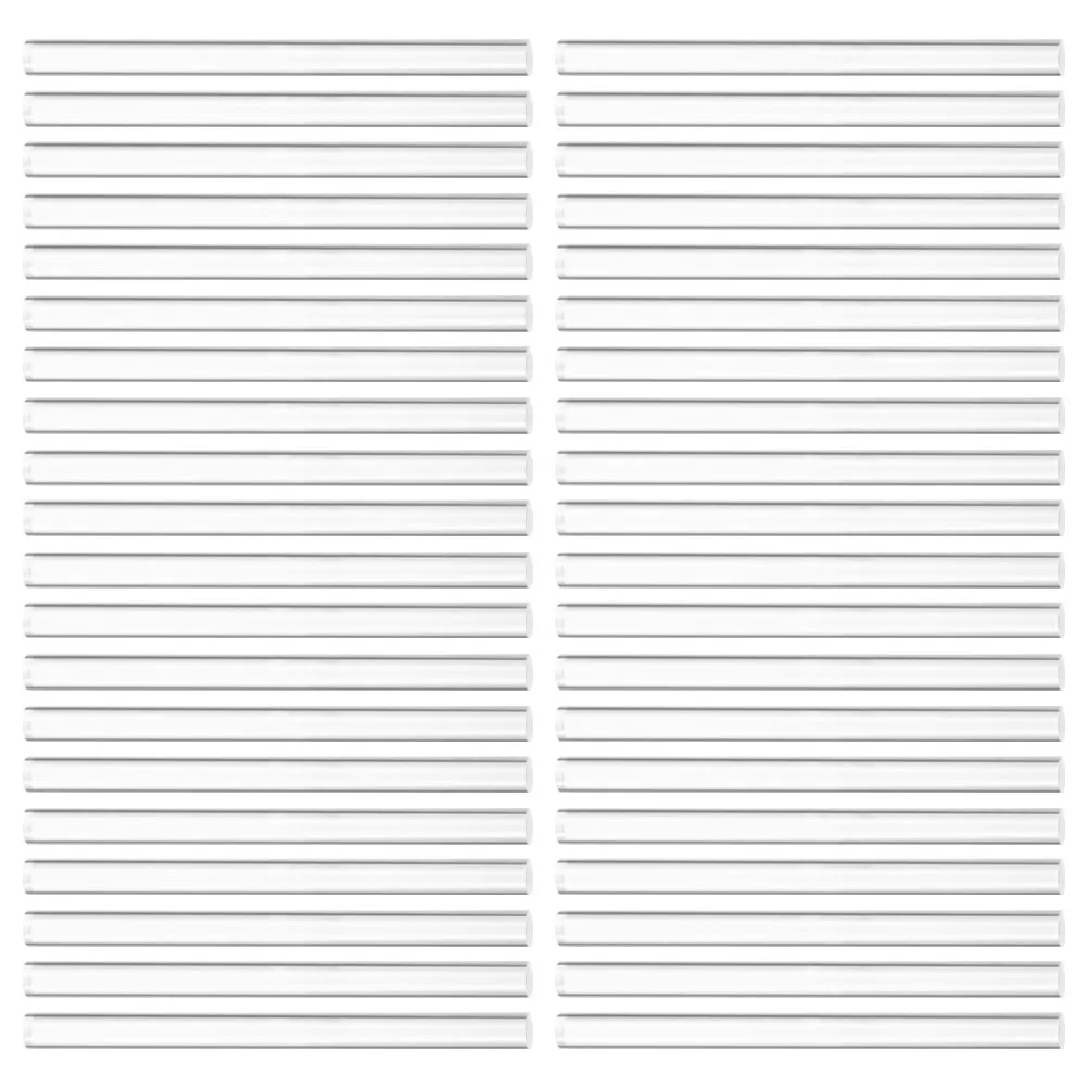 

100 Pcs Adhesive Hot Melt Glue Stick Melting Thermoplastic Resin Craft Crafting Sticks