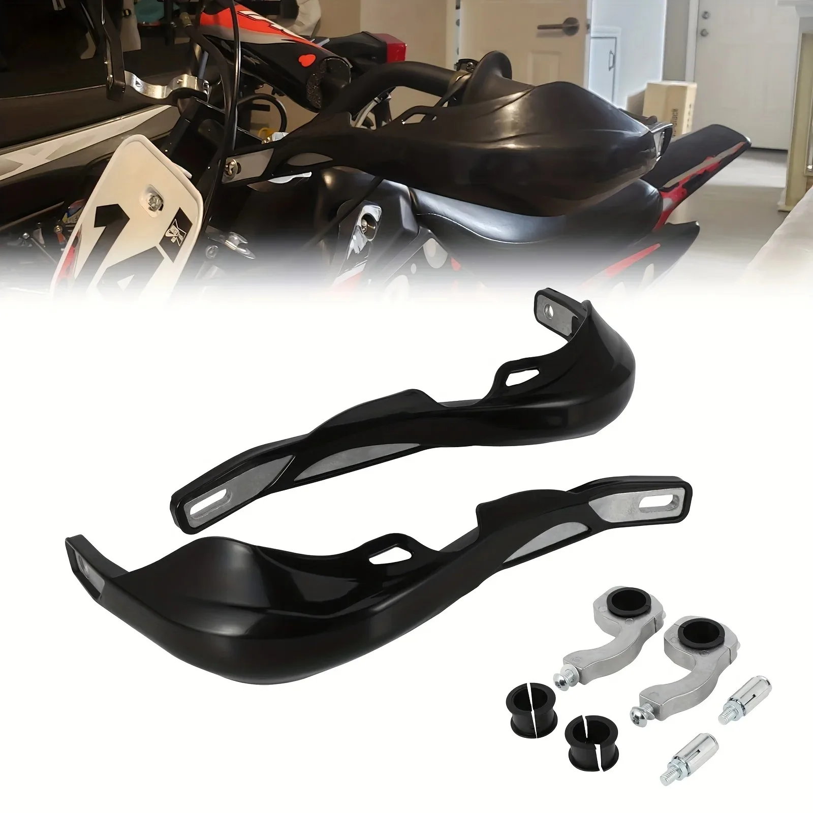 Protège-mains universels pour guidon de moto, 22mm, 7/8 pouces, pour Yamaha, SUZUKI, Kawasaki, HONDA Apollo