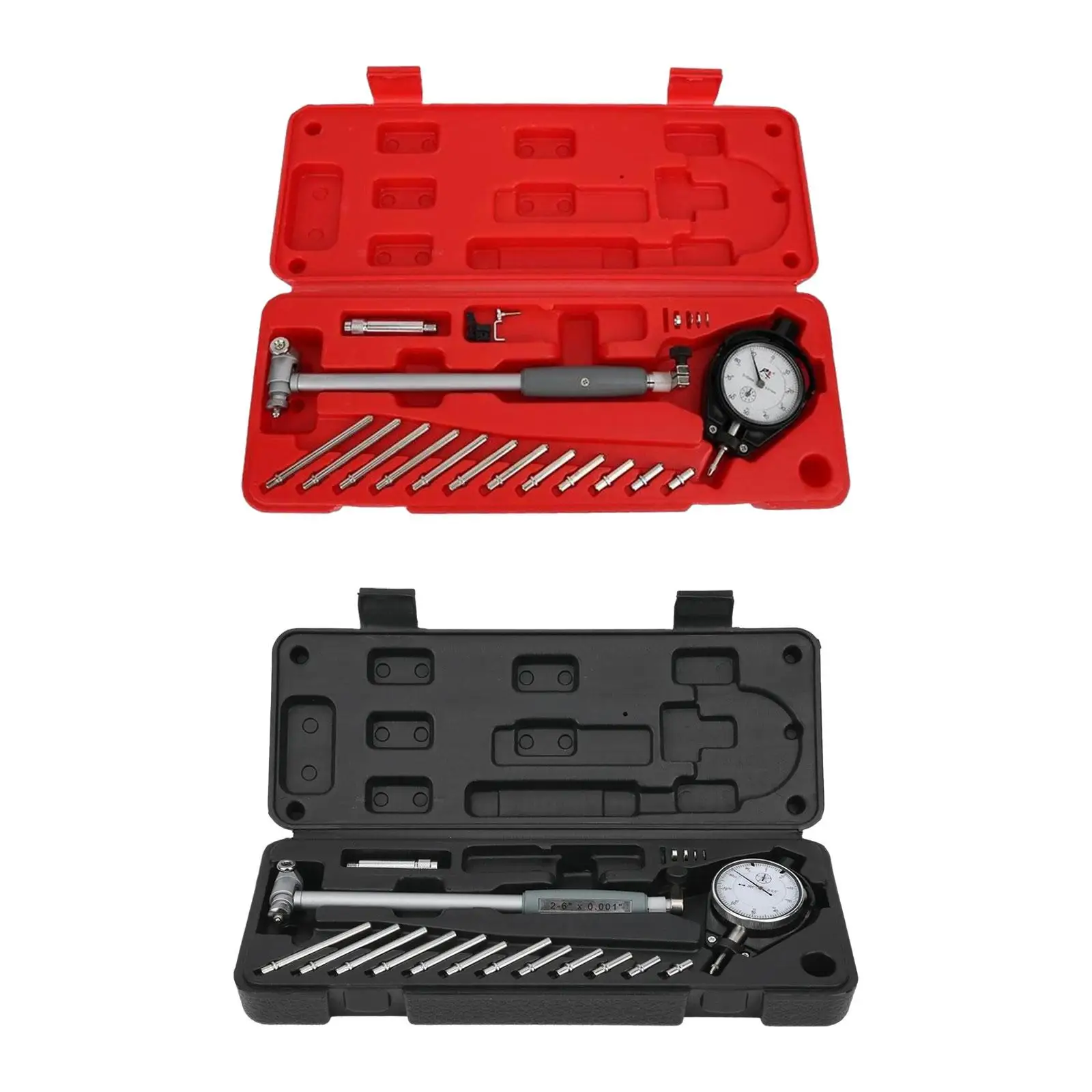 Dial Indicator Bore Gage Set Base Professional Adjustable Graduation 2