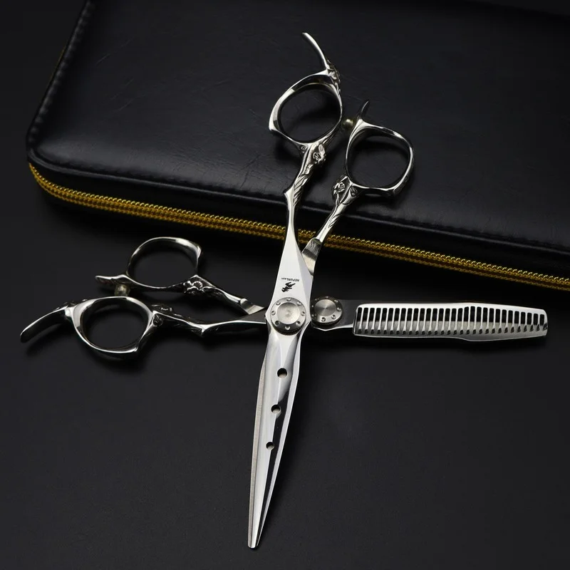 

Nepurlson 6 Inch Professional Barber Hair Scissor Salon Cutting Scissors Hairdressing Scissors