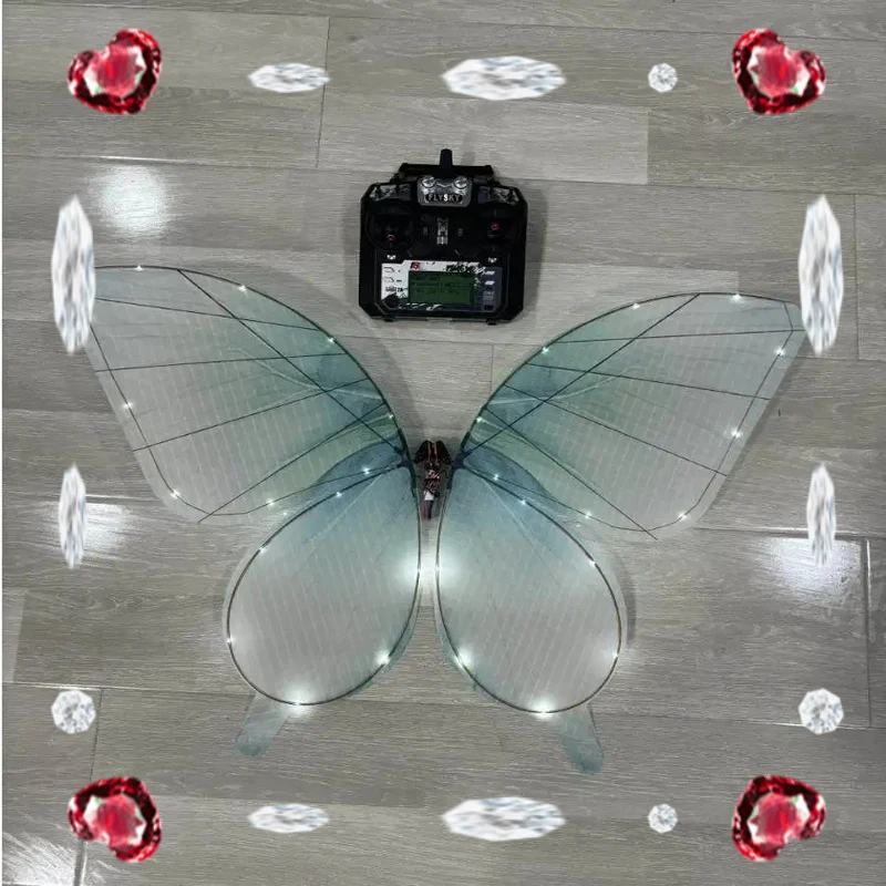 

Xiaojiang Original Bionic Remote Control Led Lights Customized Flying Decoration For Stage Performance Party Show