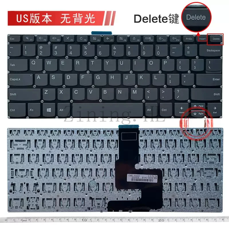 For Lenovo 320-14, 320S-14IKB, 120S-14IAP, 520-14IKB, XiaoXin 7000-14 keyboard