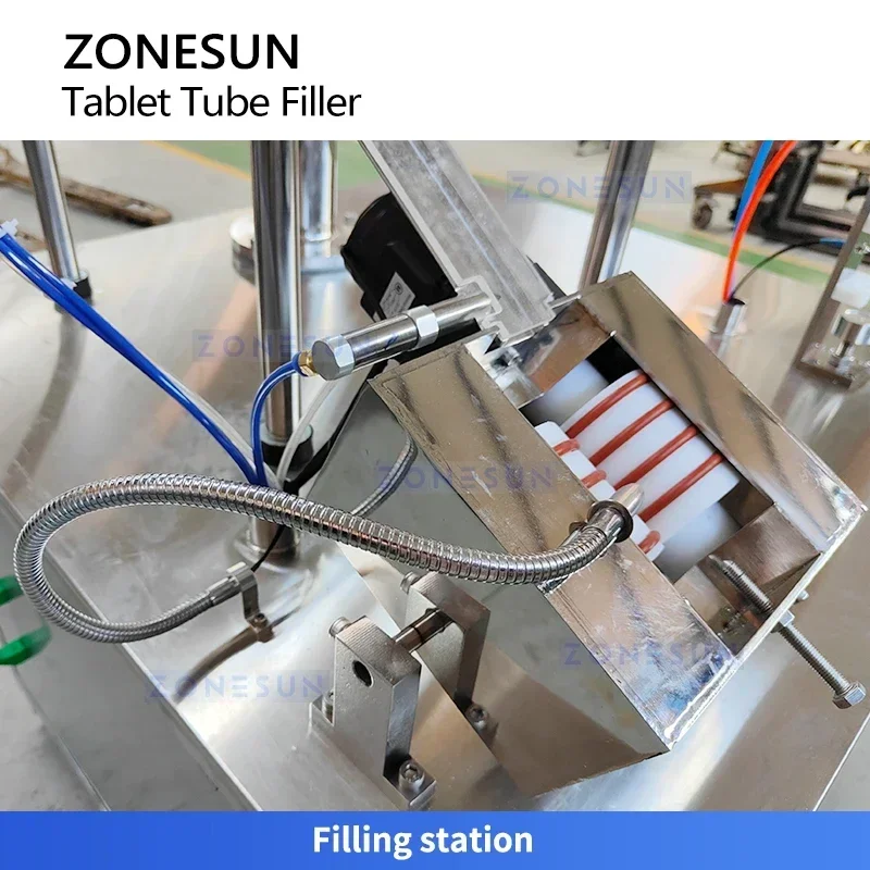 Zonesun ZS-PFTM1 Effervescent Tablets Packing Machine Filling and Capping Machine
