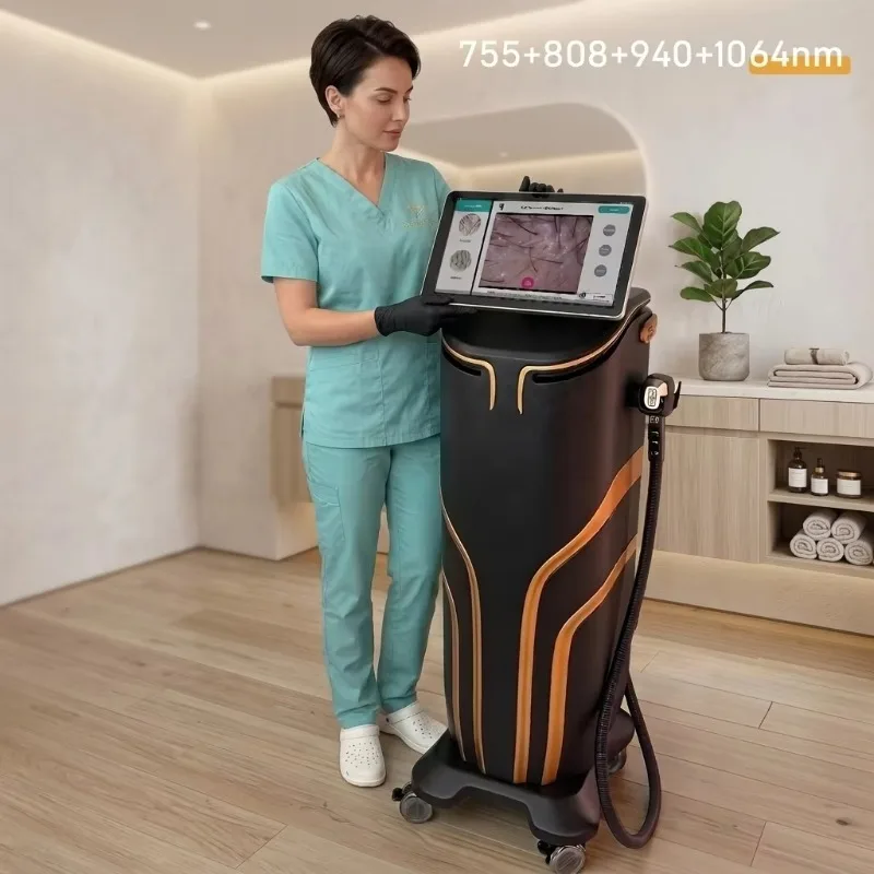 808 Diode Laser Hair Removal Machine Commercial Use Salon Equipment Source Factory OEM ODM Supply High Power Stable Performance