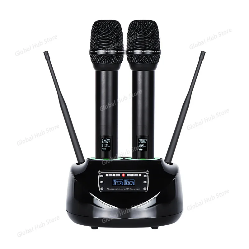 High-quality Rechargeable Wireless Karaoke Microphone Bluetooth Car Microphone