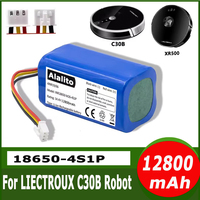 14.4V 2800mAh 12800mAh for LIECTRAUX C30B E30 XR500 robot vacuum cleaner accessories 18650 lithium battery pack