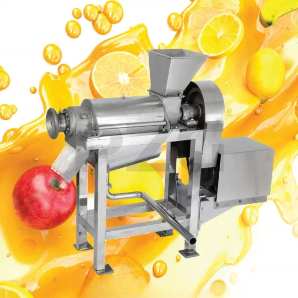 0.5T/H Capacity Ginger Coconut Milk Juicer Machine Sugar Cane Juice Extractor Lemon Juice Screw Press Machine