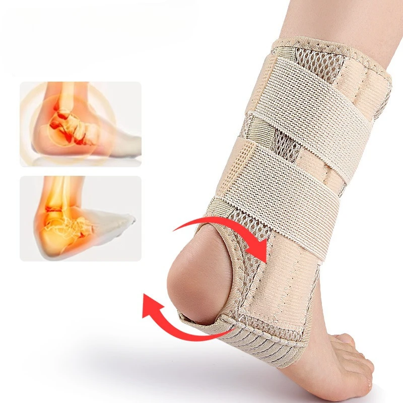

1Pcs Adjustable Compression Ankle Sleeve Elastic Ankle Brace Guard Foot Anti-Sprain Support Heel Protective Strap