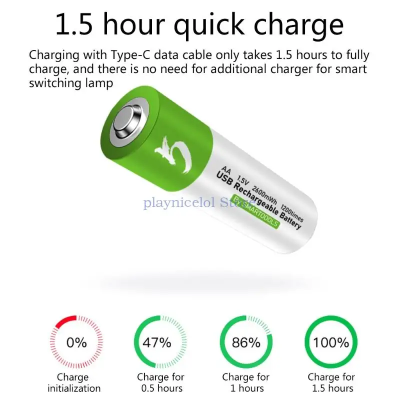 Rechargeable Battery 1.5V AA for Clocks Mice Computers Toy Environment for Protection Ni-MH Batteries