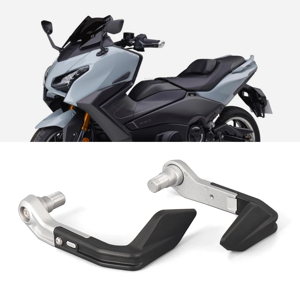 New Motorcycle Handlebar Grips Brake Clutch Levers Guard Protector Handguard For Yamaha TMAX 560 T-MAX 560 Tmax560 Tech MAX 2025