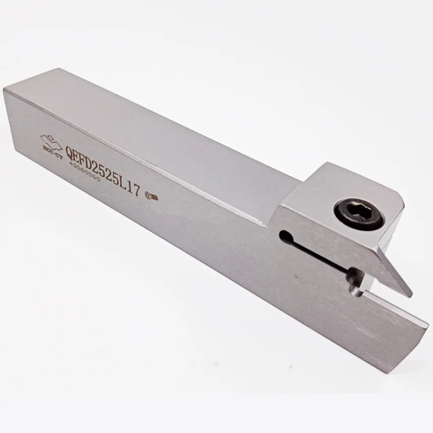 QEFD2525R10/QEFD2525L10/QEFD2525R17/QEFD2525L17 ZCC.CT Cutting Grooving tools External Turning Tool For 3.00mm inserts 1pcs/box