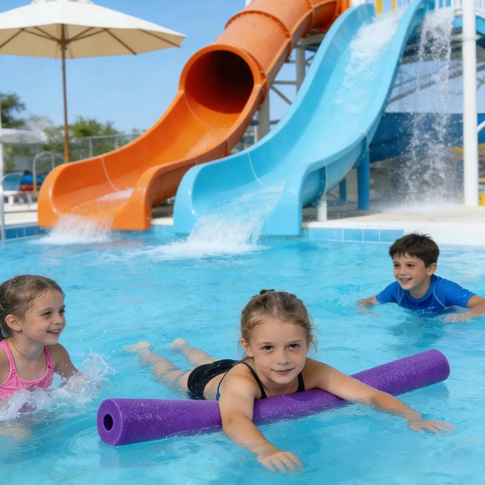Noodles Pool Foam Wasser-Nudeln für den Pool, lang, hohl, weich, schwimmfähig, sicher, einfach zu verwenden, für Strand, Fluss, Entspannung im Wasser – Detail 2