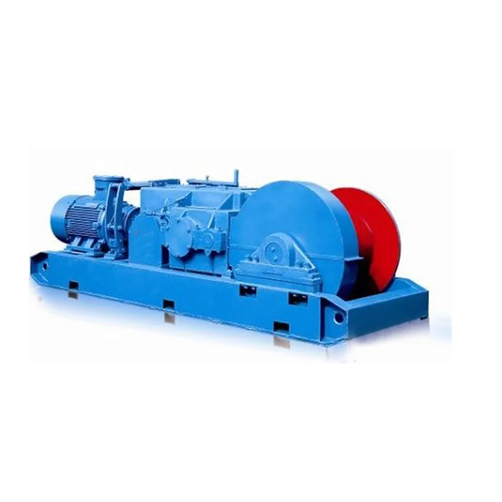 220 Volt Fast Line Speed Cable Pulling Double Drum Boat Marine Electric Winch 5 Ton