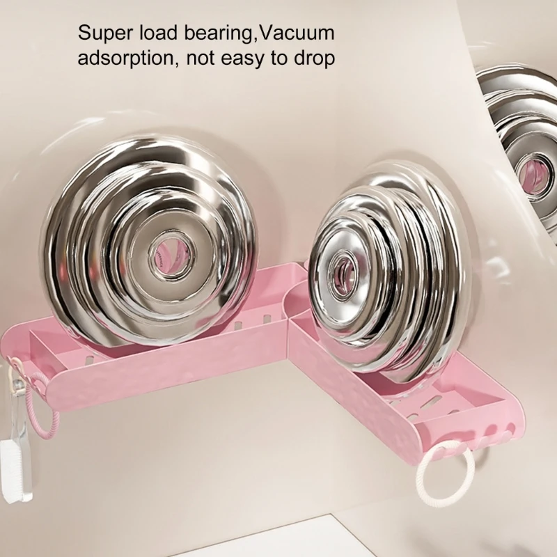 Bathroom Shower Boxes with Strong Suction Cup Bathroom Shelf Not Drill Need Multipurpose Suction Cup Shelf for Storage