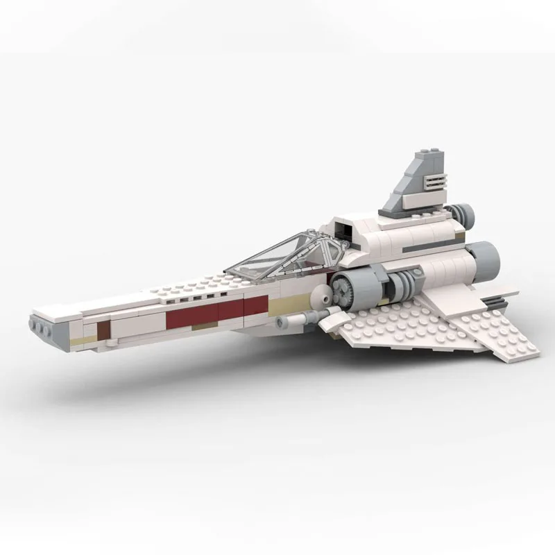 NEW MOC Spaceship Battlestar Galactica The Iconic Space Colonial Viper Fighter Model Building Blocks Bricks Toys Gifts Boys Set