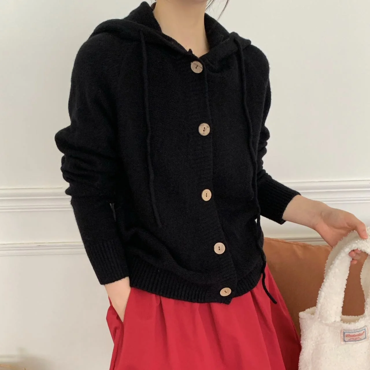 

Женский шикарный свободный вязаный свитер, удобный мягкий желтый длинный кардиган све, корейская версия, летняя мода