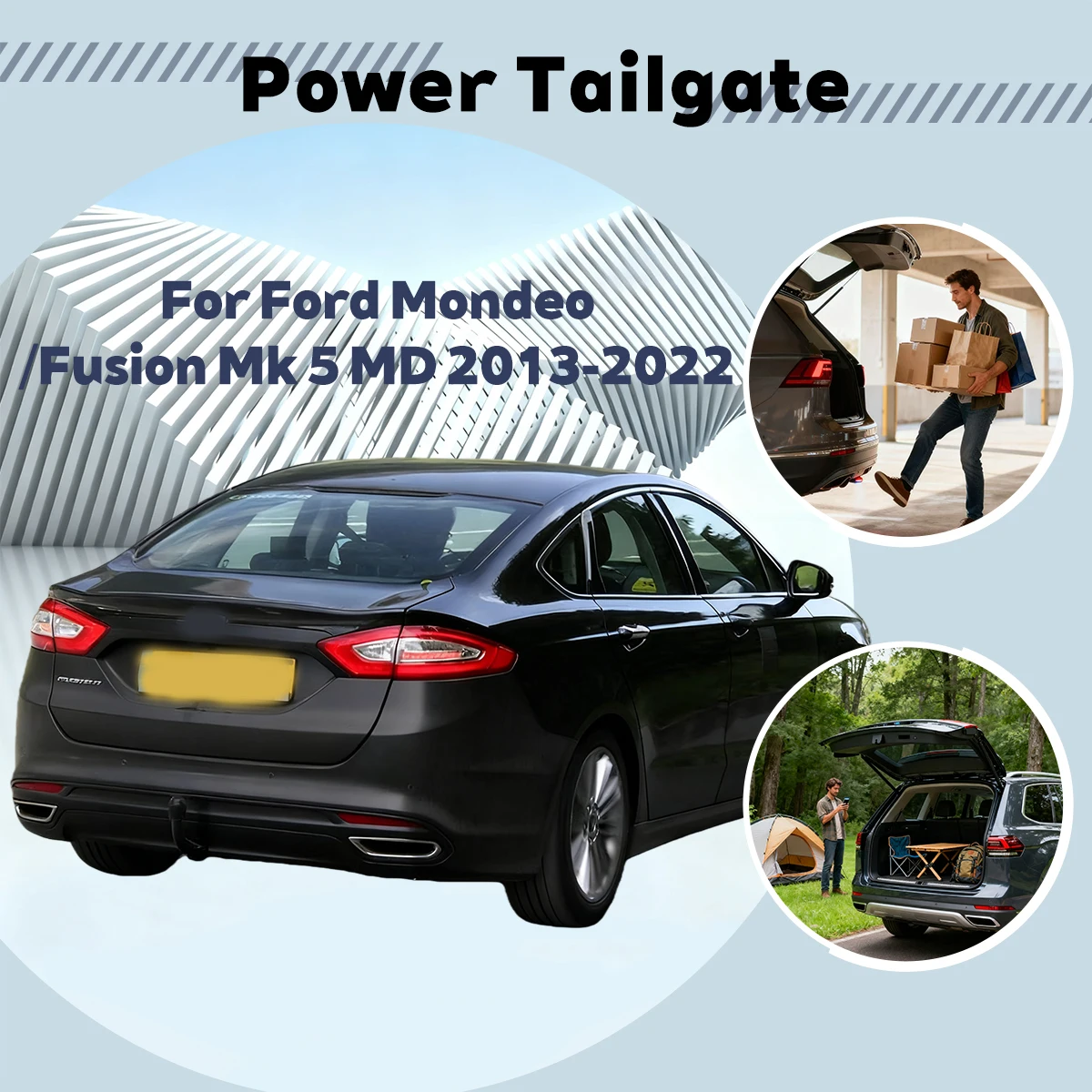 For Ford Mondeo/Fusion Mk 5 MD 2013-2022 Car Liftback Automatic Lifting Electric Tailgate Lock Module Closing System
